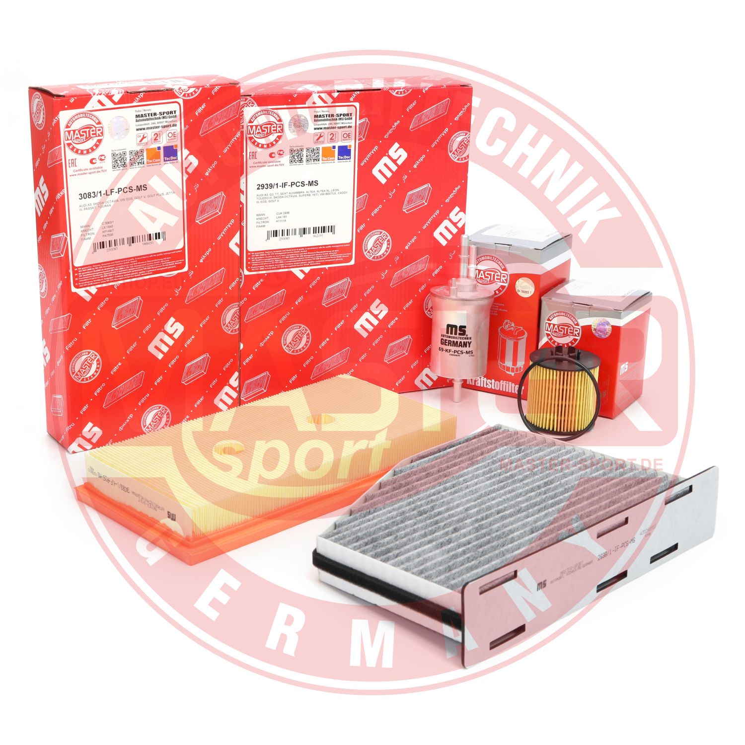 MASTER-SPORT GERMANY 450002193 Filter - Sada